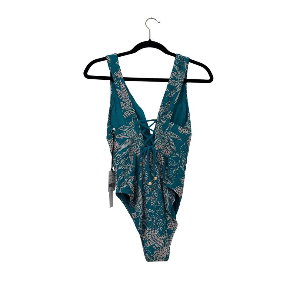 NWT Robin Piccone Romy Plunge One Piece Swimsuit - Picture 5 of 5